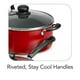 thumbnail image 4 of TRAMONTINA - Batería de Cocina Primaware, Aluminio, Antiadherente, Incluye 18 Piezas, Color Rojo, 4 of 5