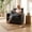 Gray, variant on Melocadol Oversized Ergonomic Accent Arm Chair, High Density Foam Single Lounge Sofa, 350 LBS Weight Capacity, Upholstered Leisure Chair for Living Room Bedroom, Beige
