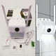 thumbnail image 4 of Cámara de Seguridad Exterior WiFi Inalámbrica con Lámpara de Leds Full HD 1080p Gran Angular 160º 2 Mega Pixeles, Visión Nocturna y Audio de dos Vías IOS, Android y PC Zinker Cámara Seguridad, 4 of 8