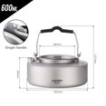 thumbnail image 1 of Outdoor Kettle,Tea Pot / 1000ml Tea Kettle Coffee Pot 600ml / 1000ml Pot Kitchen And Coffee Pot Kitchen Pot Kettle Tea Kitchen And Outdoor Kettle Tea Kettle Buzhi Pot Huiop 600ml Siuke, 1 of 7