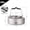 Silver, variant on Xirurus 600ml Titanium Tea Pot Lightweight Camping Kettle with Silicone Handle Short Spout for Outdoor Backpacking Hiking and Home Kitchen Use (6.30 inches / 16 cm)