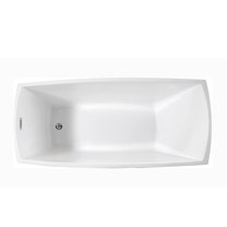 Bellaterra-Home Albi 67 inch Freestanding Bathtub in White