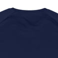 thumbnail image 4 of Fwqbns Men's Compression Shirt Short Sleeve Quick Dry Workout T-Shirt Athletic Gym Running Top Moisture Wicking Base Layer Navy, 4 of 8