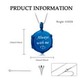 thumbnail image 2 of Always with Me - Drum Cremation Jewelry for Ashes Urn Necklace Lockets for Human Ashes Pendent for Ashes and Chain, 2 of 6