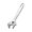 10 inches, variant on Adjustable Nut and Bolt Wrench Slim High Carbon Steel Tool for Repair Access, Installation and Maintenance Work Use