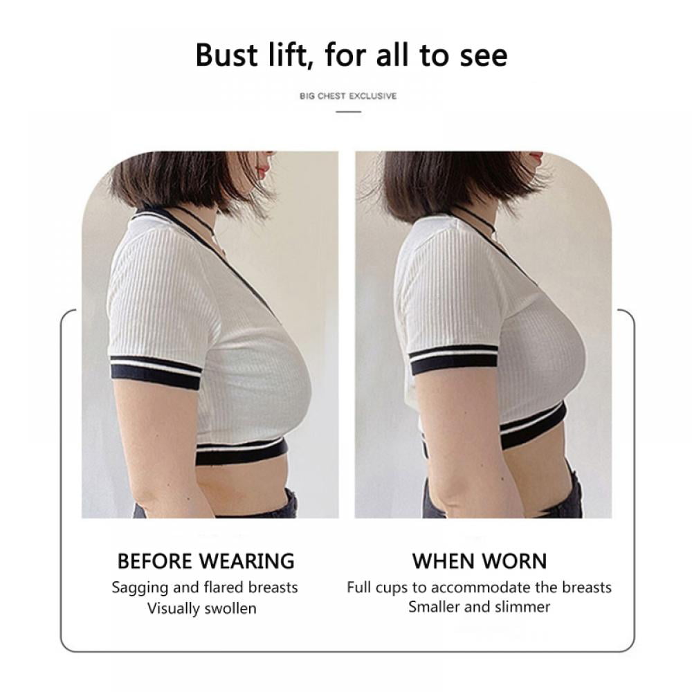 Women Back Buckle Cotton Bra Wire Size Underwear Widened Shoulder Straps  Brasieres Comfort Black Breast Cover Female (Color : B1, Cup Size : 85C) :  : Clothing, Shoes & Accessories