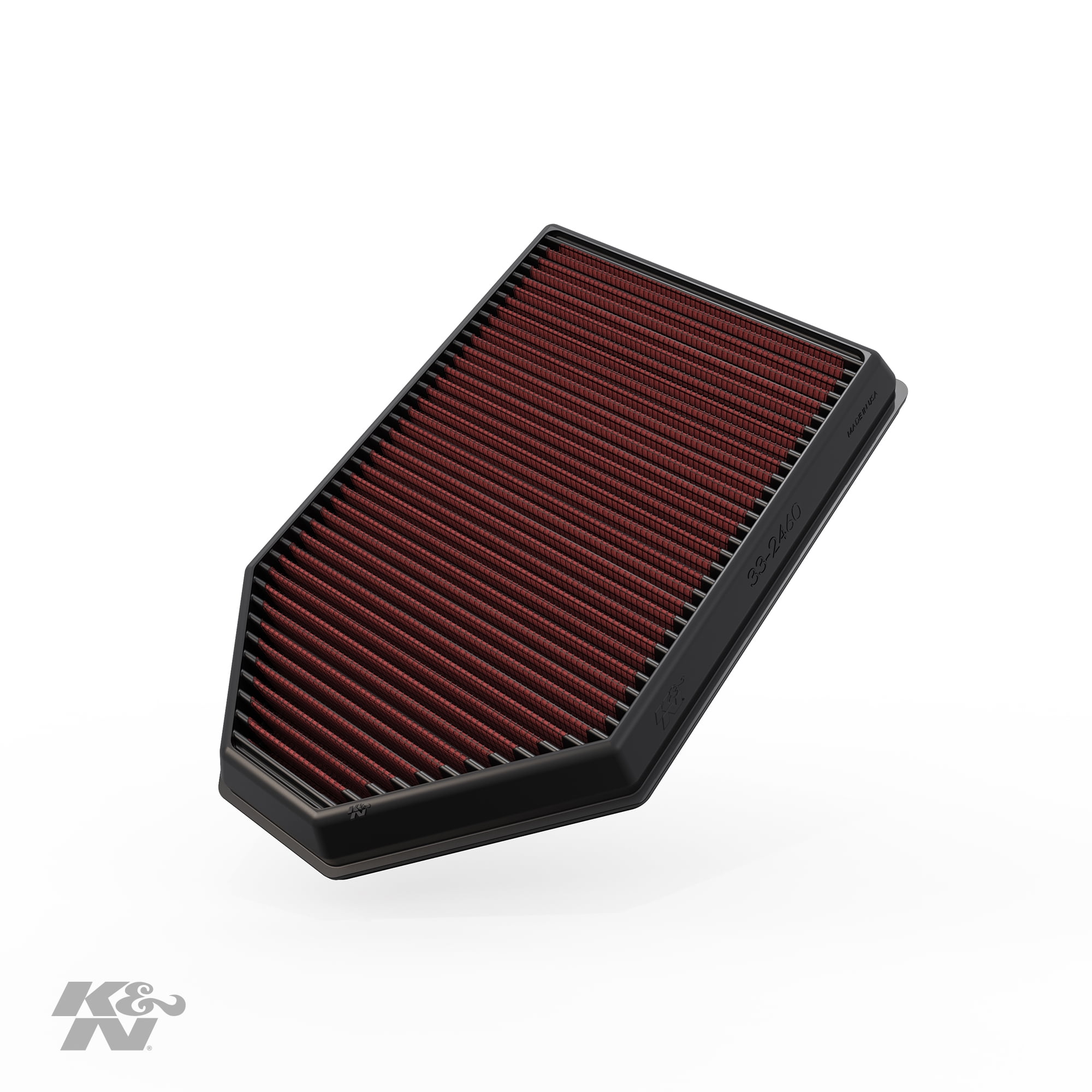 For 11-18 300/Charger/Challenger Reusable Multilayer High Flow Air Filter Red