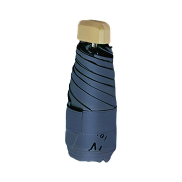 de viaje Mini para bolso plegable portátil fuerte de lluvia para actividades al aire libre viajes senderismo , azul oscuro
