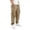 czb# Khaki256, variant on CUZIBR Kids Cargo Pants With Multiple Pockets Comfortable Casual Trousers For Boys Elastic Drawstring Waist Loose Straight Leg Trousers Lightweight Bottoms For School Outdoor,Khaki,13-14 Years