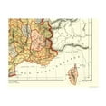 thumbnail image 4 of Historic Map - France Ancient Provinces- Cortambert 1868 - 30.02 x 23 - Vintage Wall Art, 4 of 5
