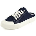 thumbnail image 3 of JENN ARDOR Women's Backless Walking Sneakers Slip-on Canvas Mule Shoes Closed Toe Slippers, 3 of 9