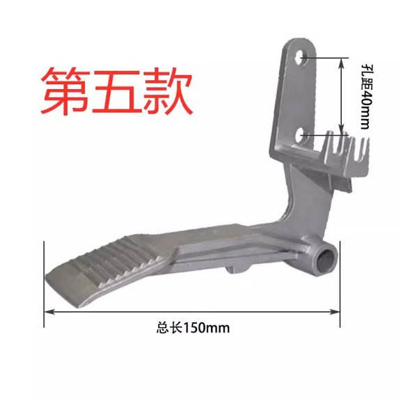 Durable Aluminum Alloy Foot Pedals for Tire Changer Machine Tools Easy Installation and Stable