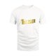 thumbnail image 2 of Camiseta informal de cuello redondo para hombre con estampado "Rizzler", 100 % algodón, manga corta, corte regular, ideal para salir de verano - Camiseta estilo H para adultos, hombres, mujeres, adole, 2 of 7