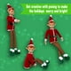 thumbnail image 4 of The Original Elf Muñeco Elfo de Navidad de Felpa de 12" - Niñera de estante articulada con patas colgantes - Perfecto para decoraciones navideñas Elfo de juguete para niños Mini elfo Elfos navideños y, 4 of 5