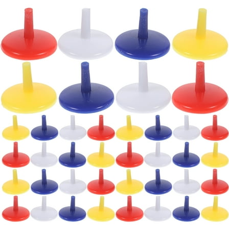Worgeous  50 Pcs Golf Position Marker Ball Marking Tool Tee Markers Balls