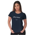 thumbnail image 4 of Funny Okey Dokey Happy Face Joke Womens Slim Fit Graphic Tee Brisco Brands S, 4 of 6