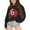Swt 129# Black, variant on WAYUTE Sweatshirts for Girls Graphic Hooded Sweatshirt Long Sleeve Pullover Casual Soft Cozy Sports Athletic Jacket for Kids and Toddler