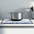 thumbnail image 2 of Renewold Stove Top Cover for Glass Stove Top, Ceramic Glass Stove Cover Mat Oil Resistant Prevent Scratching Oven Mat Protector Expands Usable Space, Floral Butterfly Blue, 2 of 7