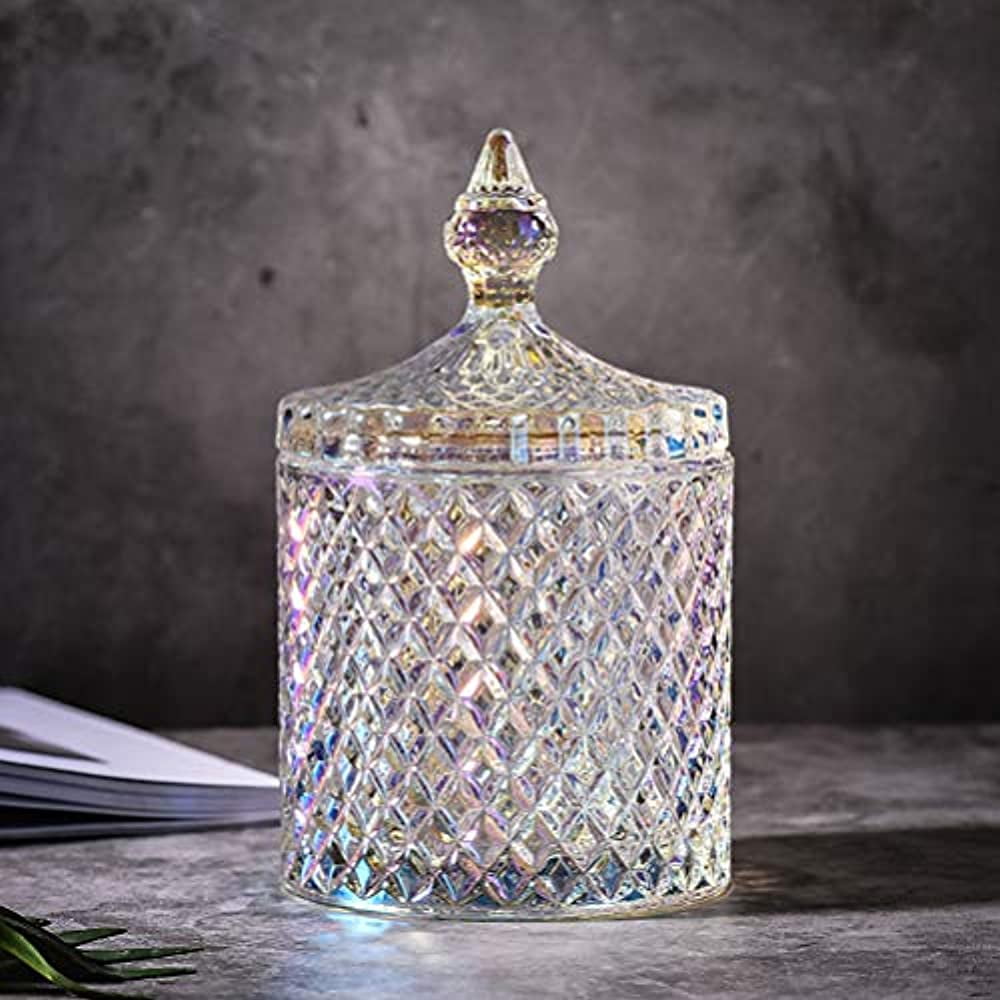 Crystal Glass Candy Jar Container – BestVase