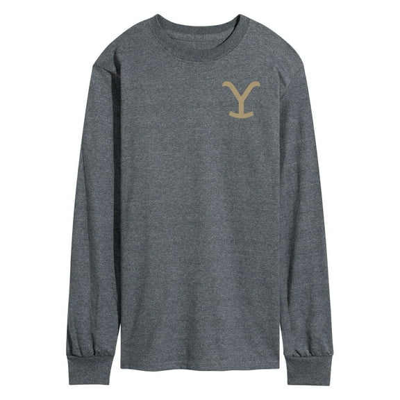 Yellowstone - Y Brand Left Chest - Men's Long Sleeve T-Shirt