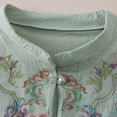 thumbnail image 6 of Womens Tops 3/4 Sleeve Button Loose Casual Blouse Summer Tops for Women, 6 of 9