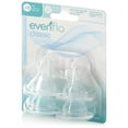 thumbnail image 2 of Evenflo Classic Nipples, Slow Flow 0-3 months pack of 4, 2 of 6