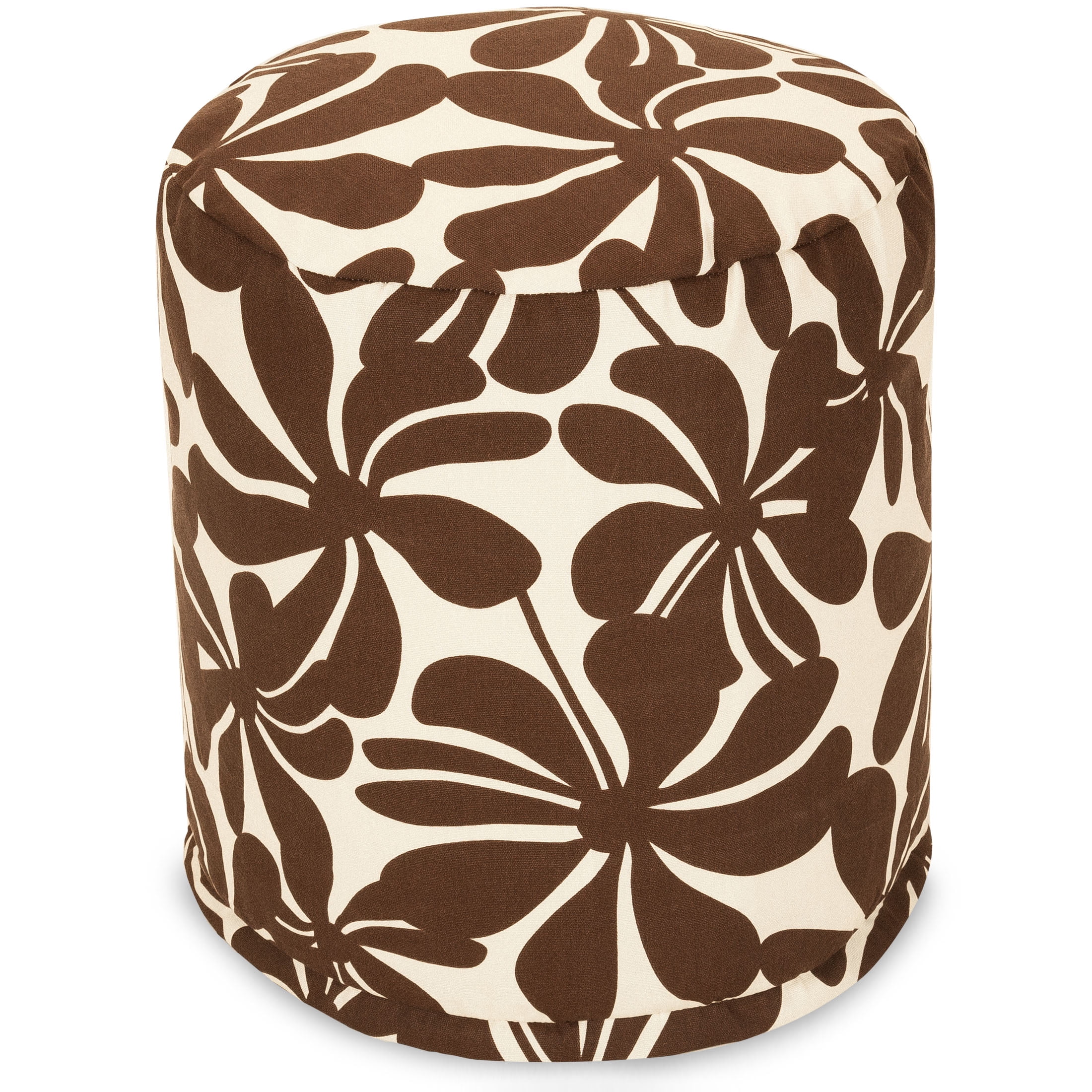 Majestic Home Goods Plantation Indoor Outdoor Ottoman Pouf