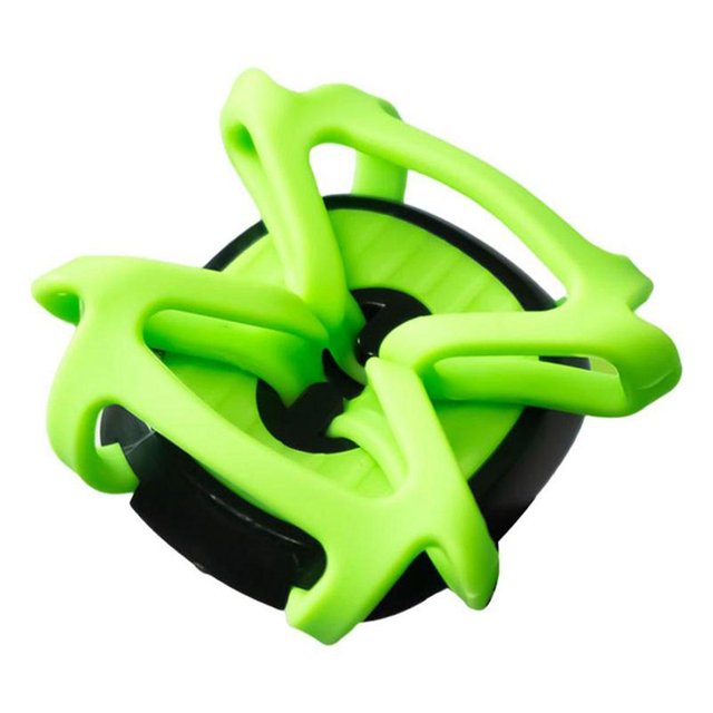 Soporte de teléfono de silicona para accesorios de bicicleta Garmin Holder, verde Afortunado Sencillez