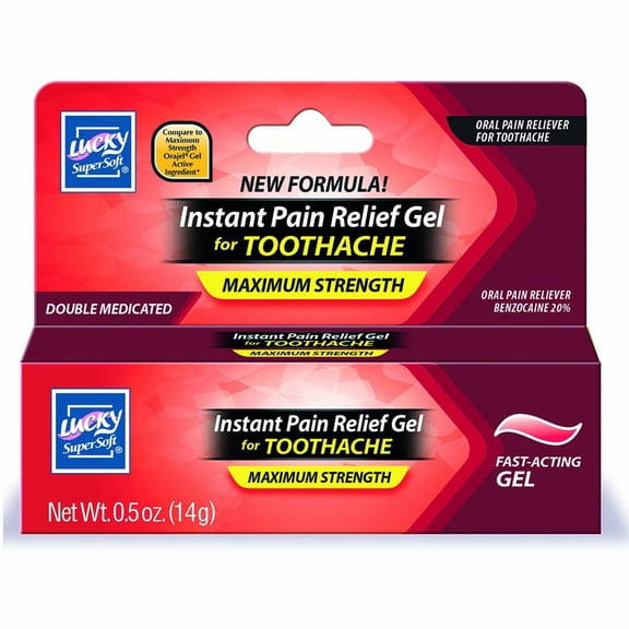Lucky Super Soft Ointments, Oral Gel, 0.5 Oz