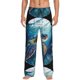 thumbnail image 1 of Fotbe Watercolor Turtle4 Pantalones de Pijama para Hombre, Pantalones de Dormir, Pantalones de Casa con Cintura Ajustable y Bolsillos-XX-Large, 1 of 6