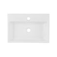 thumbnail image 6 of Claire 20 Rectangle Ceramic Vessel Sink, Matte White, 6 of 11