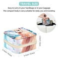 thumbnail image 5 of Alpaca Travel Portable Square Jewelry Stand - Earring Organizer, Earring Holder, and Jewelry Box - Suitable for Girls and Women, 5 of 6