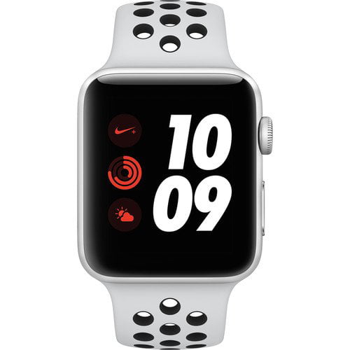 Apple Watch Nike+ Series 2, 38MM, GPS, Silver Aluminum Case, Pure Nike Sport Band (Refurbished) - Walmart.com