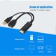 thumbnail image 3 of 4K 10MB/S Multifunction HD Display HDMI to DP Converter Adapter Cable, 3 of 4