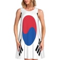 thumbnail image 1 of Fotbe Korea Vestido de Verano sin Mangas para Mujer – Vestido Midi Línea A, Estilo Camiseta Floral, Vestido Playero Casual y Fluido, 1 of 7