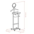 thumbnail image 3 of Winsome Vanity Valet Stand, Walnut Finish, 3 of 5