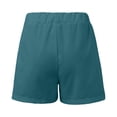 thumbnail image 4 of WAYUTE Womens Shorts Straight Leg High Waist Sports Loose Shorts Trendy Solid Color with Pockets Stretchy for Summer Daily Wear, 4 of 6