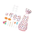 thumbnail image 1 of 20 Pieces Kids Cooking and Baking Set Chef Costume Prop for Montessori, 1 of 8