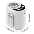 thumbnail image 4 of ICQOVD Portable Fan Ultra High Speed Handheld Mini Fan Compact Design Portable Fan for Travel Outdoor Use Personal Cooling, 4 of 9