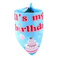 thumbnail image 1 of Gorro de cumpleaños para mascotas, toalla de saliva, bufanda, bandera, pancarta, globo, decoración para fiesta de perros, vestido, 1 of 6