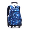 thumbnail image 1 of School Kids Rolling Backpack for Girls With Wheels Trolley Wheeled Backpack, 1 of 7