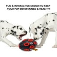 thumbnail image 2 of Pets First NFL Kansas City Chiefs Football Treat Dispensing Toy for Dogs and Cats, Rubber Ball Toy, 2 of 7