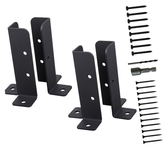 Reinforced Adjustable Deck Support Base Accessory for Sturdy Construction
