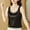 Black, variant on Blmnix Loose Womens Camisole Tank Tops Plus Size Wide Strap Camisoles Crew Neck Purple Sleeveless Vest Tops for Women