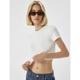 thumbnail image 2 of Basic Crop T-Shirt, 2 of 6