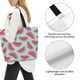 thumbnail image 3 of Fotbe Watermelon Bolsa Tote Estética de Lona con Estampado para Mujer - Bolsa Reutilizable de Hombro Casual para Vacaciones, Compras, Trabajo y Gimnasio, 3 of 8