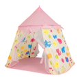 thumbnail image 3 of Tienda de Juegos para Niños Strade Fareast Limited Tipo Castillo Rosa 125 cm x 90 cm x 125 cm, 3 of 8