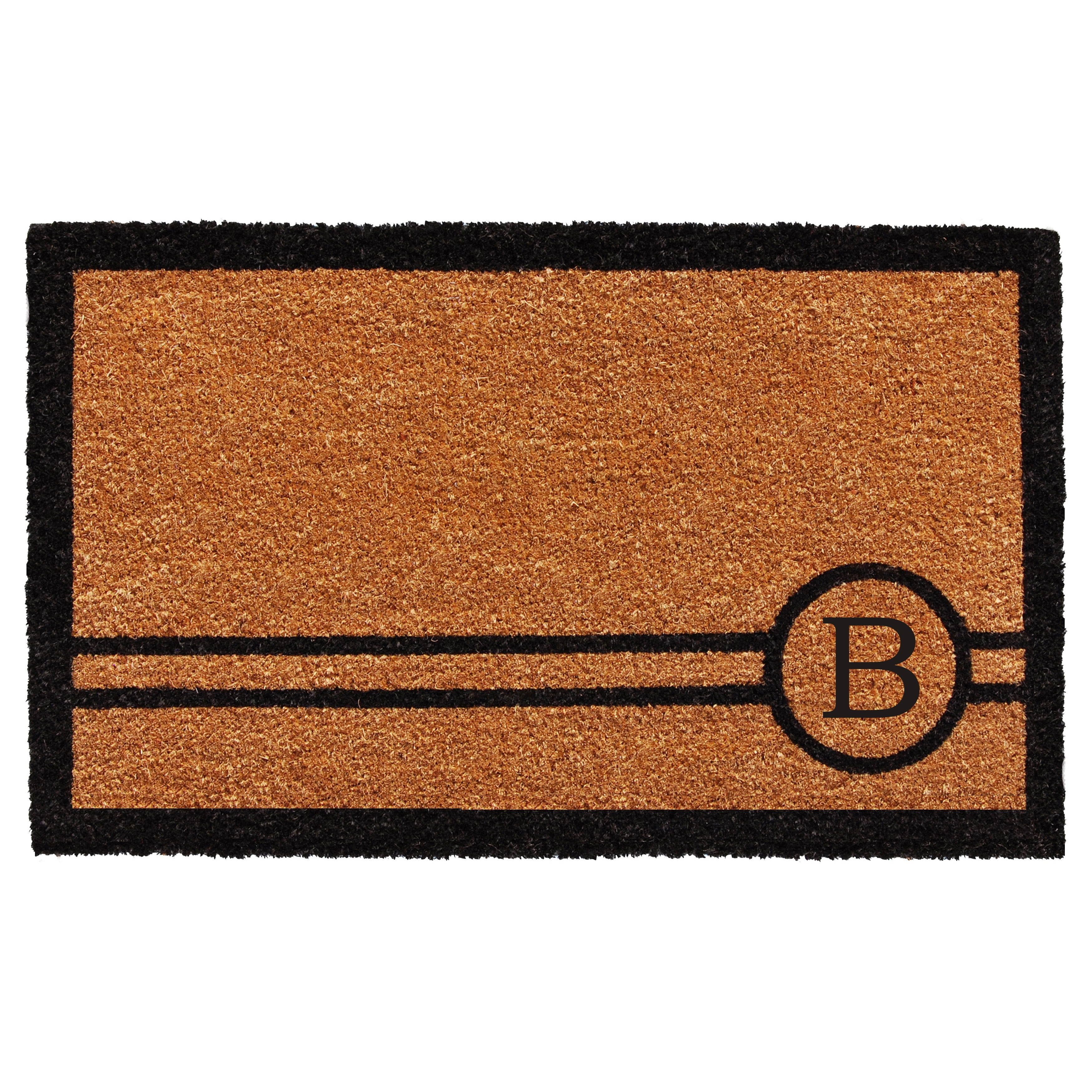 Chelsea Monogram Doormat (Letter V)