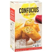 Confucius by Van's Kitchen White Meat Chicken Egg Rolls 36 oz. Box