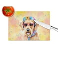 thumbnail image 5 of Airedale Terrier Hippie Dawg Glass Cutting Board Large 12 in x 15 in, 5 of 5